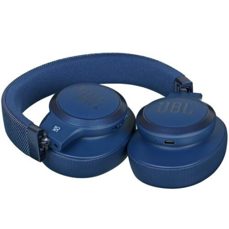 Беспроводные/проводные наушники JBL LIVE 660NC синий
