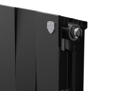 Биметаллический радиатор отопления  Royal Thermo Pianoforte 200 18 Секций Noir Sable