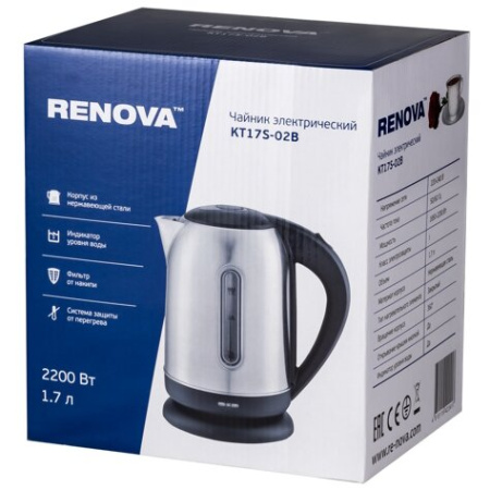 Чайник RENOVA KT17S-02B