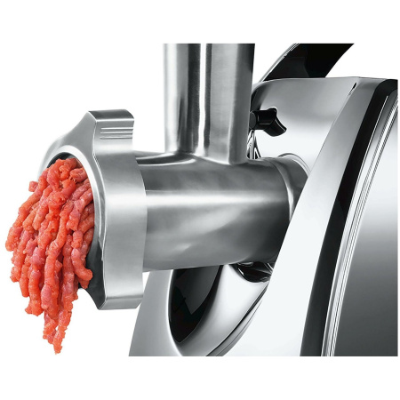 Мясорубка Bosch MFW68640 серебристый/черный