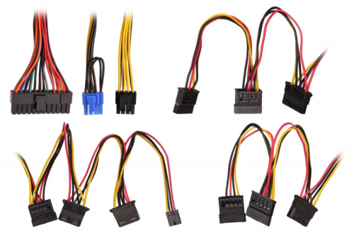 Блок питания Exegate EX221640RUS 450PPX RTL, ATX, black, active PFC, 12cm, 20+4pin/4pin/PCI-E/4xIDE/5xSATA