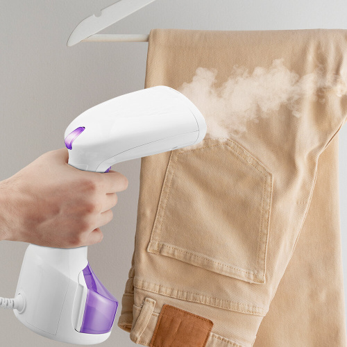 Отпариватель ручной KitFort КТ-9206, белый/фиолетовый