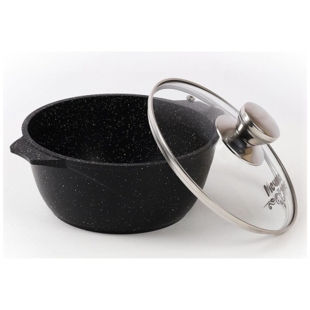 Кастрюля МЕЧТА 44802 Гранит black 4л