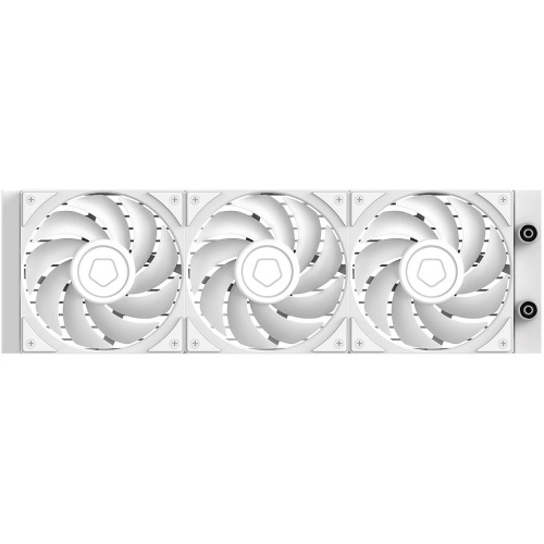 СВО ID-COOLING FX360 LCD PE White LGA1851/1700/1200/115X/AM4/AM5 (TDP 350W, ARGB Pump, LCD Display, PWM, Triple Fan)