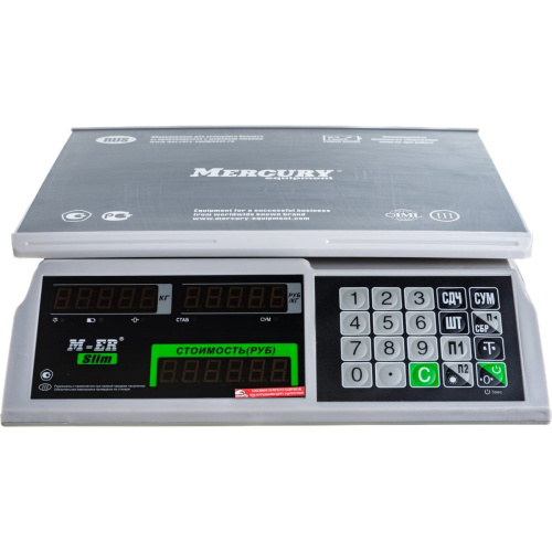Весы торговые M-ER Mercury 326AC-32.5 (3043) настольные