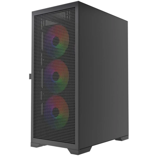 Корпус Powercase Mistral B415 (CMAB415-A4), Tempered Glass, 4x 120mm ARGB PWM Fans, чёрный, ATX