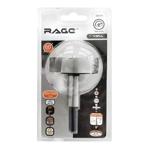 Сверло Форстнера VIRA rage by 552018 60 мм