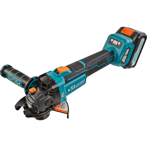 УШМ Sturm! CAG18125BLE 1х4Ач
