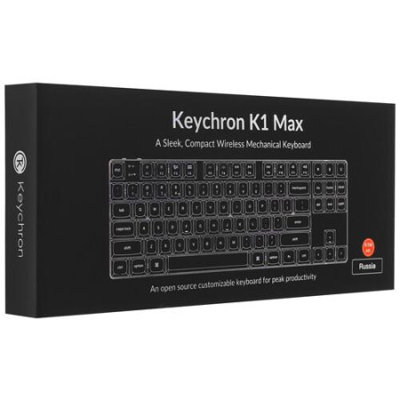 Клавиатура проводная + беспроводная Keychron K1 Max