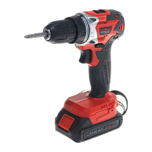 Дрель-шуруповерт ПАРМА ДША-02-2021/2Li (02.021.00016) 21В, 2Ач, 2акк.,2скор,,подсв, индик, кейс