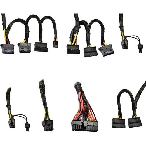 Блок питания ExeGate 400PPH-LT-OEM (EX292148RUS-OEM) 400W ATX, APFC, КПД 82% (80 Plus), 12cm fan, 24pin, (4+4)pin, PCIe, 5xSATA, 3xIDE, black