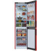 Холодильник с морозильником Бирюса H6149 красный