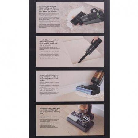 Моющий пылесос  вертикальный  Dreame M12  черный