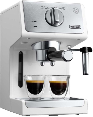Кофеварка эспрессо Delonghi ECP33.21.W белый