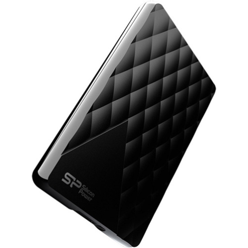 Внешний HDD 1.0TB USB3.0 Silicon Power Diamond D06, чёрный (SP010TBPHDD06S3K) Защита от царапин