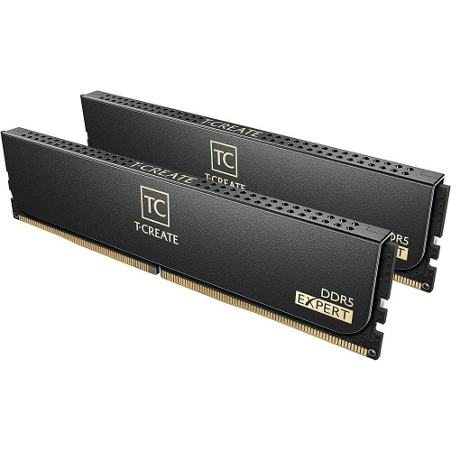 ОЗУ TEAMGROUP T-Create Expert 32GB (CTCED532G6400HC32ADC01) (2x16GB) DDR5 6400MHz CL32 (32-39-39-84) 1.35V / Black