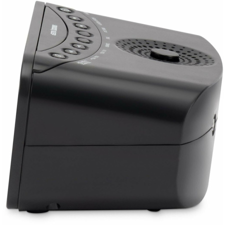 Радиобудильник Hyundai H-RCL221 черный, подсветка белая