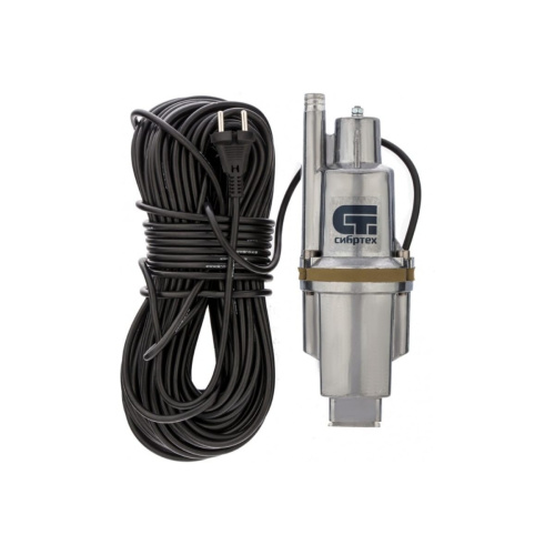 Вибрационный насос СИБРТЕХ СВН300-40 напор 75м, 1200л/ч, 99304