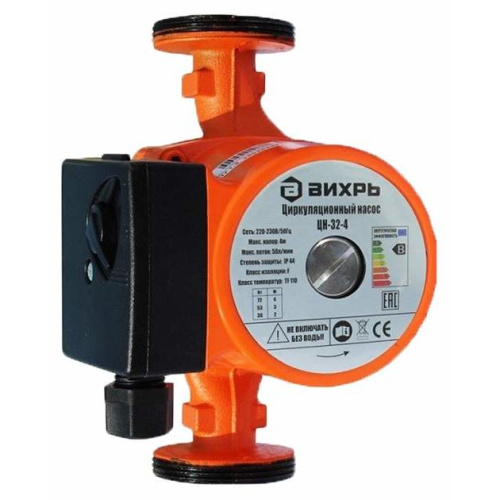 Насос циркуляционный напорный Вихрь ЦН-25-4 (68/7/1)