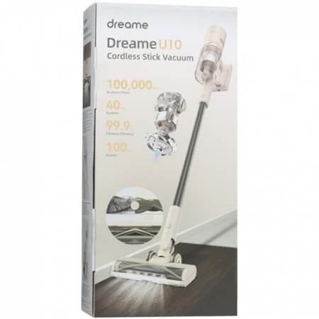 Пылесос  вертикальный  Dreame U10  белый