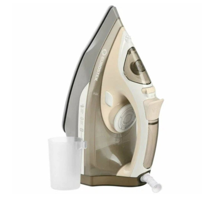 Утюг EUROSTEK EEI-2607 бежевый/белый