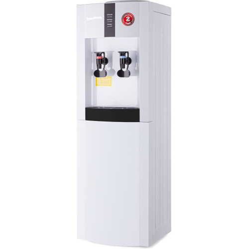 Кулер Aqua Work 16-LDR напольный электронный белый/черный