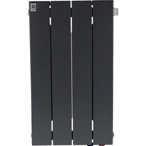 Биметаллический радиатор отопления Rifar Supremo Ventil SVR 500 нижнее правое подключение 4 секции титан