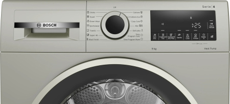 Сушильная машина Bosch WQG1420XME серый