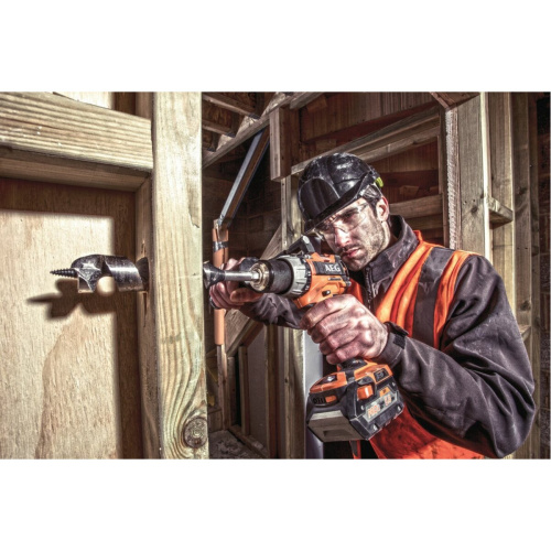 Дрель-шуруповерт AEG BSB18C2BL-0 бесщеточная ударная без акк (4935472009)